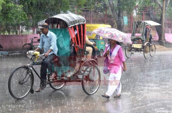 Constant rain disrupts normal lives Constant rain disrupts normal lives